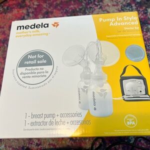 Medela Double Electric Breast Pump Kit - Yellow
